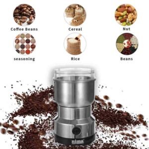 NIMA Electric Grinder For Coffee  – Silver