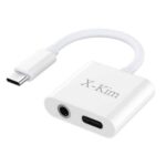 USB C to Headphone Jack Adapter with 3.5mm