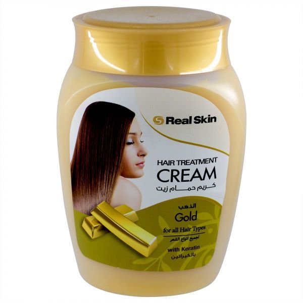 Real Skin Gold Hair Treatment Cream, 1000 Ml | KoobSade Online ...