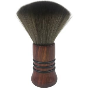 Barber Wooden Neck Brush, Soft Bristles