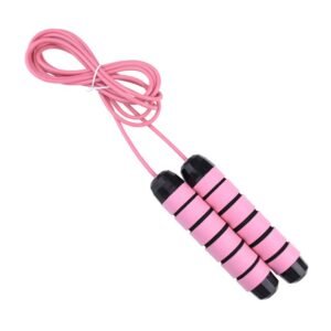 Jump Rope Tangle-Free Rapid Speed Jumping Rope Cable with Ball Bearings Steel Skipping Rope Gym Fitness Home Exercise Slim Body
