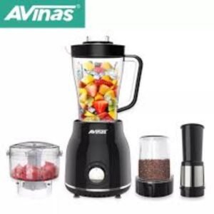AVINAS AV-151 4 IN 1 Multi-function Electric Blender Fruit Mixer Powerful Hand Held Stainless Steel For Fruits, Meat and Vegetables