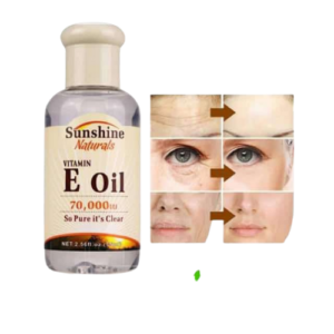 Natural Vitamin E Oil Hyaluronic Liquid Anti Wrinkles Serum For Face brightening