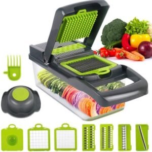 Vegetable Chopper Salad Slicer Spiralize with Container Kitchen Gadgets Tools