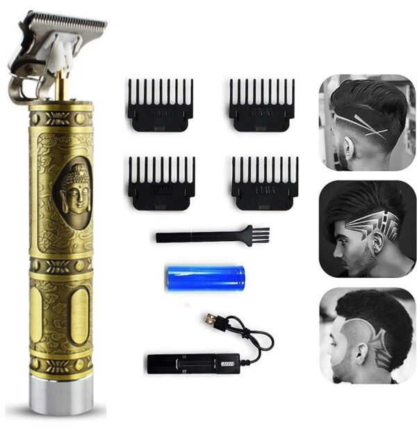Hair Trimmer For Men Buddha Style Trimmer, Professional Hair Clipper, Adjustable Blade Clipper, Hair Trimmer and Shaver For Men, Retro Oil Head Close Cut Precise hair